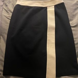 Carmen blue and white skirt